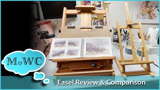 Table Top Artists Easel Unboxing Review amp Comparison [upl. by Dymphia458]