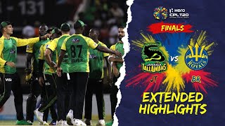 Extended Highlights  FINAL  Barbados Royals vs Jamaica Tallawahs  CPL 2022 [upl. by Drain699]