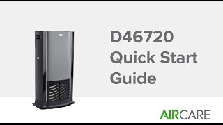 D46 720 Quick Start Guide  Essick Air [upl. by Fates703]