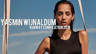 Yasmin Wijnaldum  Runway Compilation 2019 [upl. by Norford]