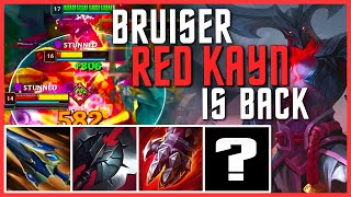 𝙉𝙀𝙒 BEST RED KAYN BUILD  RUNES [upl. by Notanhoj736]