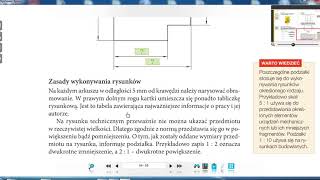 Klasa 5  Elementy rysunku technicznego [upl. by Anipsed]