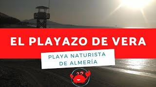 🏖️ PLAYA NATURISTA de Vera ▷ El Playazo ◁  Almería [upl. by Herb]