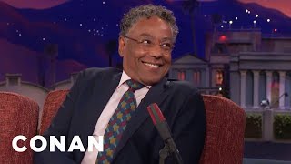 Giancarlo Espositos Craziest ComicCon® Fan Encounter  CONAN on TBS [upl. by Immot]