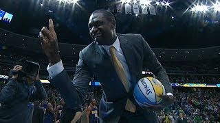 Dikembe Mutombo Denies the Nuggets Mascot [upl. by Kaliski]