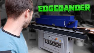 I bought an Edgebander How does it work Felder G320 [upl. by Ehc409]