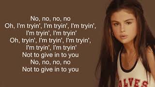 Selena Gomez  Bad Liar Lyrics [upl. by Ogirdor]