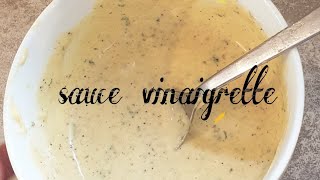 SAUCE VINAIGRETTE FAIT MAISON [upl. by Dwight]