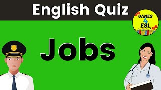 What Am I Quiz  Jobs and Occupations Vocabulary [upl. by Guillema]