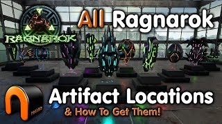 ARK  ALL RAGNAROK ARTIFACT LOCATIONS amp How To Get Them [upl. by Yeldoow]