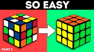 How to solve a Rubik’s cube  The Easiest tutorial  Part 2 [upl. by Attekal254]