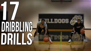 17 Stationary Dribbling Drills for Basketball  Youth to Pros [upl. by Fulvia]