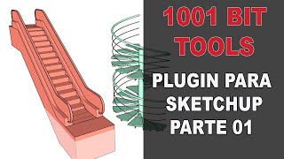 Plugin 1001 bit tools para Sketchup  Parte 1 [upl. by Ultann]