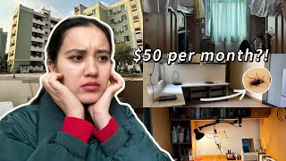 A SUPER AFFORDABLE DORMITORY IN CHINA SICHUAN UNIVERSITY DORM TOUR [upl. by Akema786]