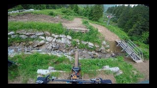 Chatel Bikepark Ouverture [upl. by Linzer]