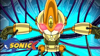 SONIC X  EP42 A Robot Rebels  English Dub  Full Episode [upl. by Aicnilav]