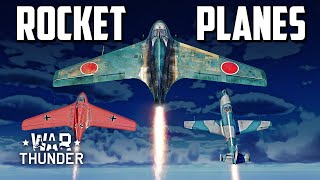 Rocket Planes  War Thunder [upl. by Rubio770]