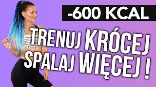 HIIT TURBO SPALANIE🔥INTEWAŁOWY TRENING ODCHUDZAJĄCY 600 KCAL 🔥4 X 6 MINUT  BRZUCH [upl. by Dlabihcra155]