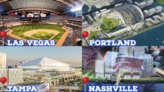 MLB Future Expansion amp Relocation Predictions with NEW Stadiums [upl. by Rufena433]