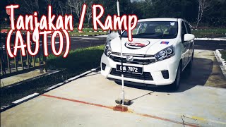 Latihan Ramp  Tanjakan AXIA AUTO [upl. by Yelyr]