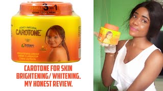 Carotone Cream for body Lightening Brightening whitening My Honest review [upl. by Gaughan]