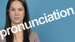 How to Pronounce PRONUNCIATION in American English [upl. by Galatia]