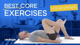 4 Best core exercises for beginners [upl. by Harol]