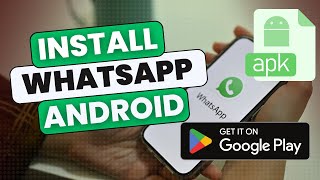 How to Install WhatsApp on Android [upl. by Xena935]