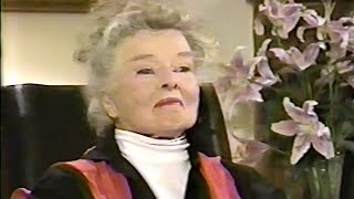 Katharine Hepburn interview with Barbara Walters 1991 [upl. by Eentrok]