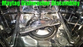 Maytag Dishwasher Disassembly [upl. by Amein791]