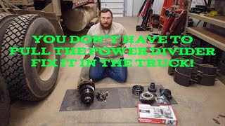 power divider  interaxle locking differential DIY repair [upl. by Zemaj195]