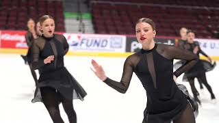 Collegiate Practice Recap  2024 US Synchronized Skating Championships [upl. by Frech]