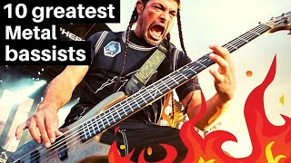 10 Greatest Metal Bass Players of All Time [upl. by Erastes522]