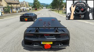 Lamborghini Sesto Elemento  Forza Horizon 4 Online  Logitech g29 gameplay [upl. by Gentes]