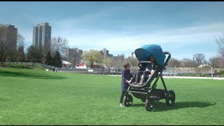 The Contours Baby Stroller TestRide [upl. by Soutor]