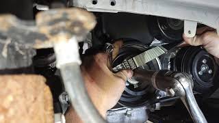 15L Ecoboost Stretch Belt Install  Easy New Way  Thank Me Later [upl. by Nerak]