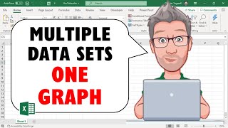 How to Add MULTIPLE Sets of Data to ONE GRAPH in Excel [upl. by Hotze]