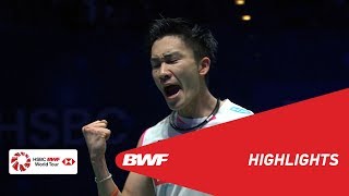 YONEX All England Open  MS Finals Highlights  BWF 2019 [upl. by Aneis]