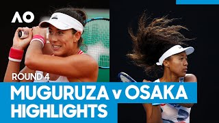 Garbiñe Muguruza vs Naomi Osaka Match Highlights 4R  Australian Open 2021 [upl. by Natye]