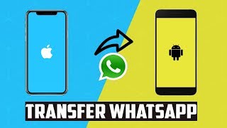 How to Transfer WhatsApp from iPhone to Android 3 Simple Steps [upl. by Zelda]