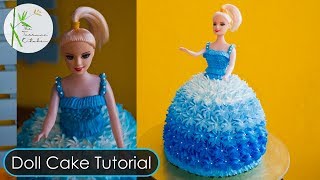 Doll Cake Tutorial  By The Terrace Kitchen [upl. by Stesha752]