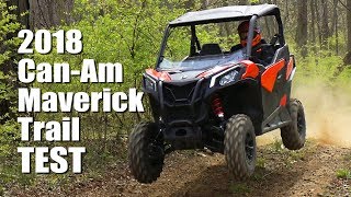 CanAm Maverick Trail 1000 DPS Test Review [upl. by Bolen]