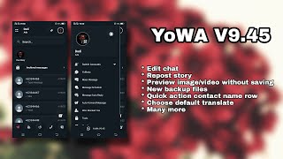 Yowa v945 new update latest version [upl. by Enelram]