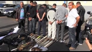 Arrestation de la police Marocaine dun criminel armée [upl. by Berwick]