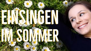 Stimme aufwärmen mit sommerlichen Einsingübungen  Einsingen für den Chor  singdude [upl. by Sturrock666]