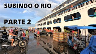 Como foi a viagem de barco navio de Santarém a Manaus via Parintins e Itacoatiara [upl. by Adnesor]