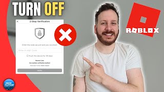 How To Turn Off 2 Step Verification On Roblox [upl. by Acinor]