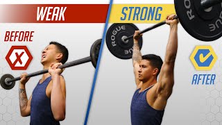 How To Get A Stronger Overhead Press FIX THIS [upl. by Sykleb]