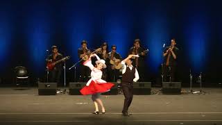 Bolivian folk dance Cueca Cochabambina [upl. by Nodearb18]