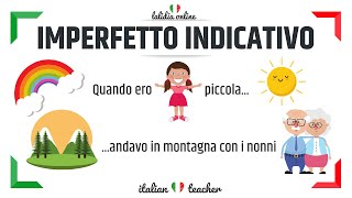 IMPERFETTO INDICATIVO  VERBS  Italian for Beginners [upl. by Tremaine770]